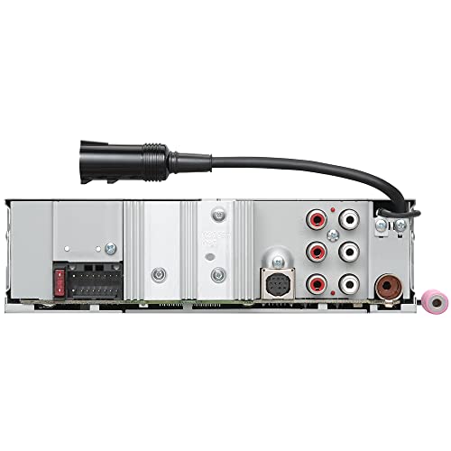 KENWOOD KMR-M332BT Car & Marine Stereo - Single Din, Bluetooth Audio, USB MP3, Aux in, AM FM Radio SiriusXM Ready, Weatherproof, Multi Color Illumination KENWOOD KMR-M332BT Car & Marine Stereo - Single Din, Bluetooth Audio, USB MP3, Aux in, AM FM Radio SiriusXM Ready, Weatherproof, Multi Color Illumination